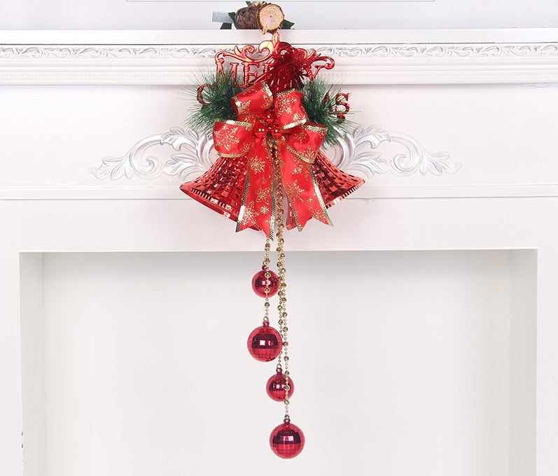Pearlescent Paper Christmas Decorations – Bell & Tree Designs | Festive Hanging Ornaments for Home, Party, or Holiday Décor