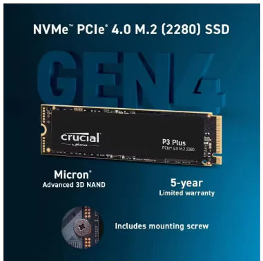 Crucial Yingruida P3PLUS SSD