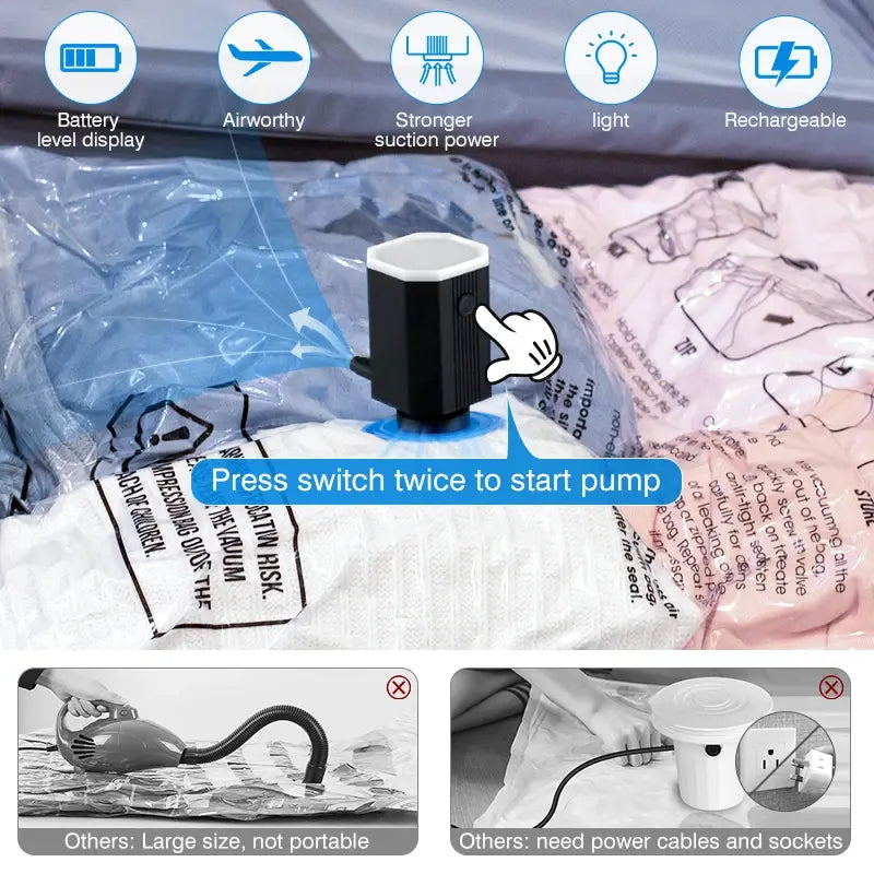 Travel Vacuum Bags