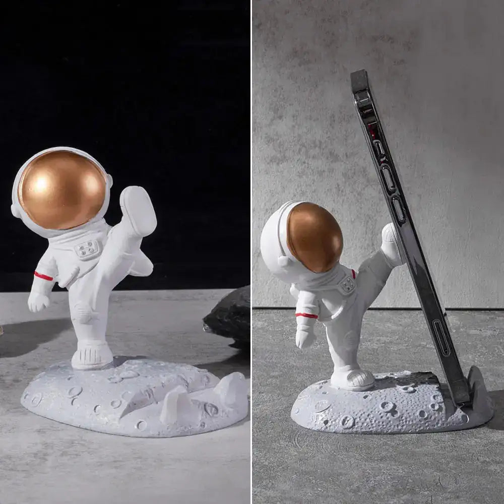 Astronaut Shape Phone Holder Wonders Emporium Shop
