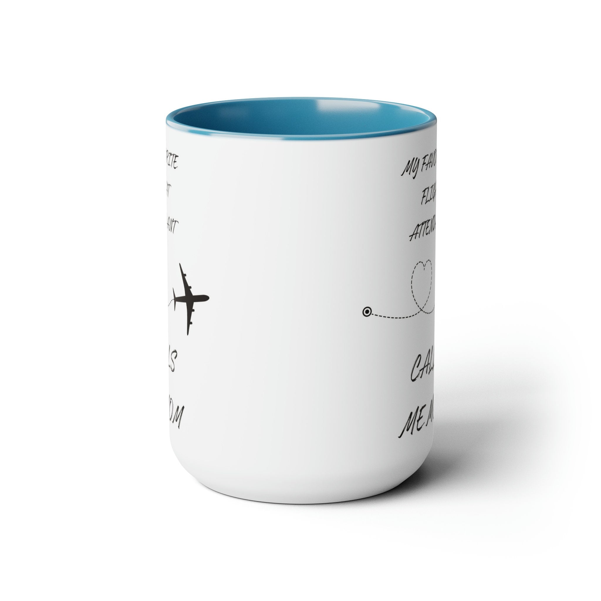 Personalized Flight Attendant Mug: Custom Aircrew Coffee Cup
