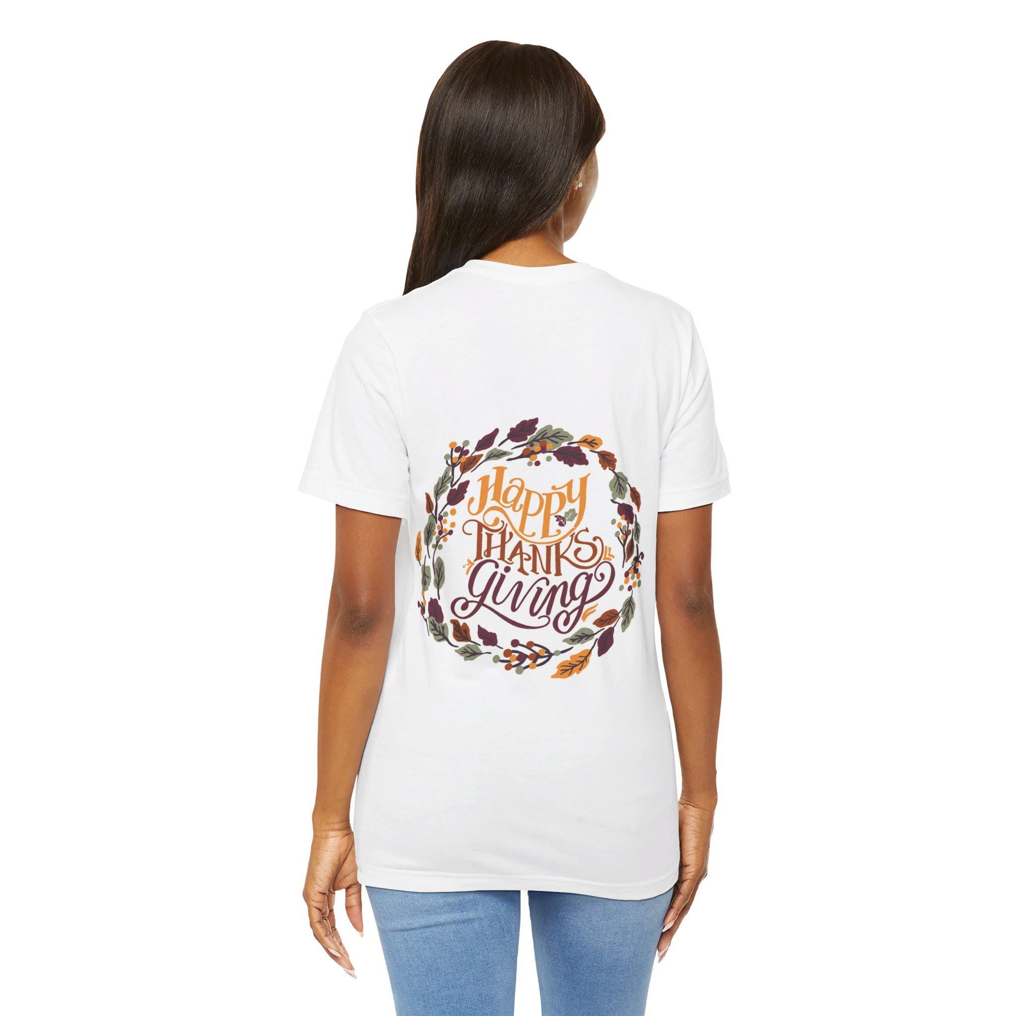 Turkey Day Graphic Tee | Funny Thanksgiving Shirt for Family Dinner | Autumn Celebration Outfit