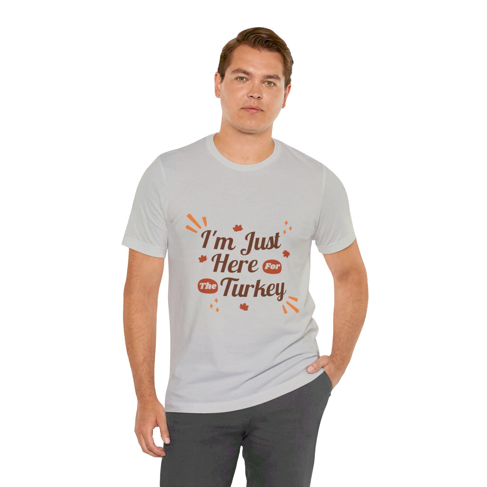 Turkey Day Graphic Tee | Funny Thanksgiving Shirt for Family Dinner | Autumn Celebration Outfit