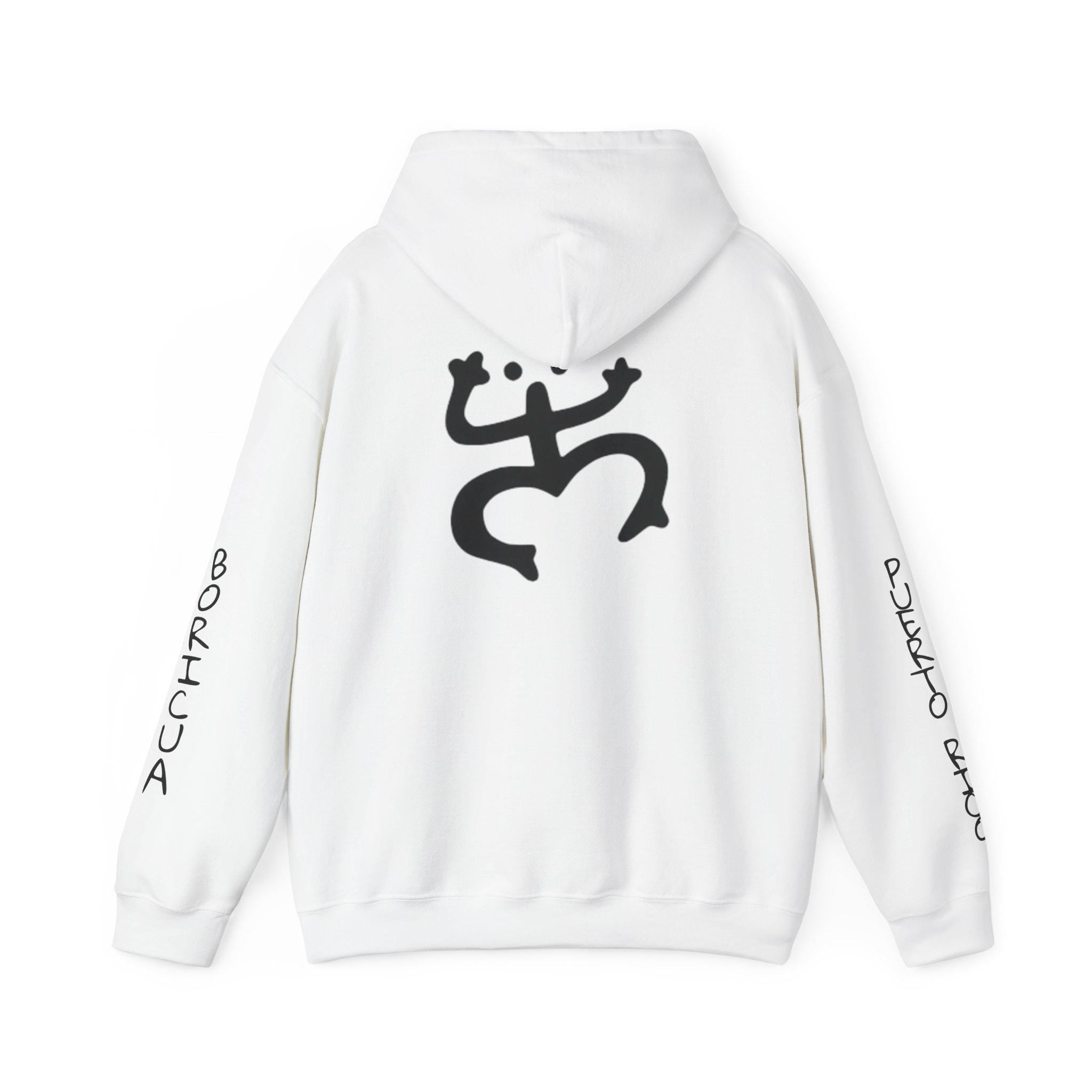 Boricua Taino Hoodie - Unisex Heavy Blend Hooded Sweatshirt, Puerto Rican Sweatshirt, Caribbean Culture Pullover, Indigenous Heritage