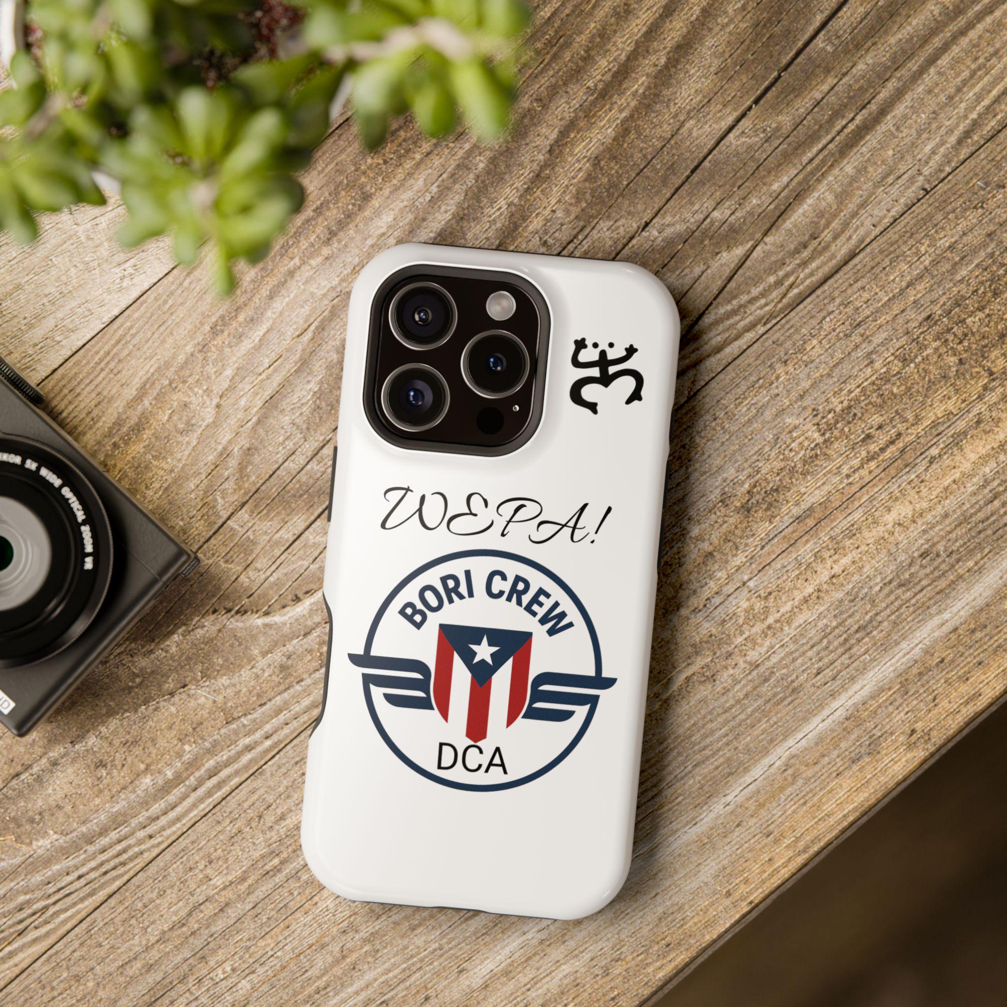 Bori Crew Magnetic Tough Case | Custom iPhone Cover with MagSafe and Dual Layer Protection