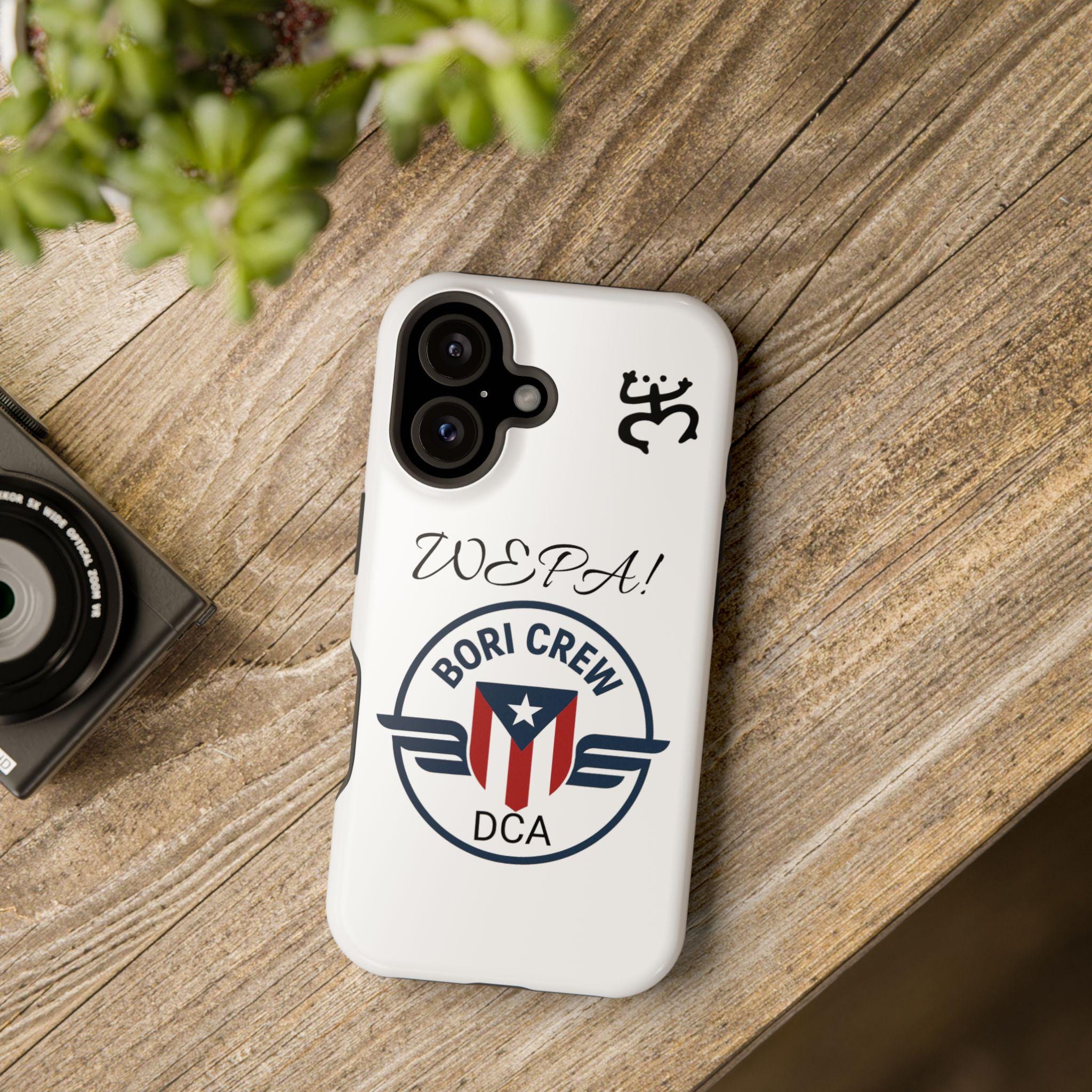 Bori Crew Magnetic Tough Case | Custom iPhone Cover with MagSafe and Dual Layer Protection
