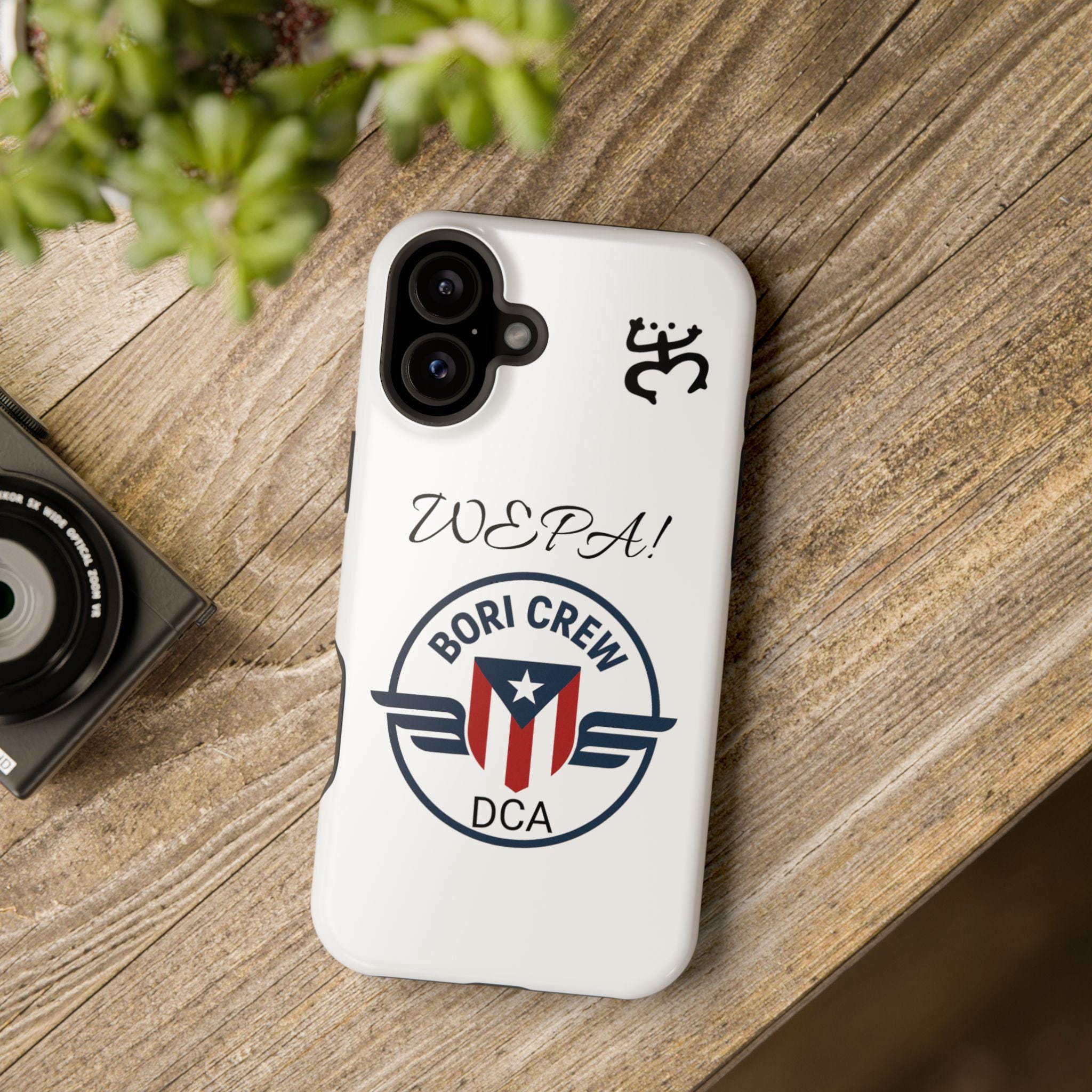 Bori Crew Magnetic Tough Case | Custom iPhone Cover with MagSafe and Dual Layer Protection