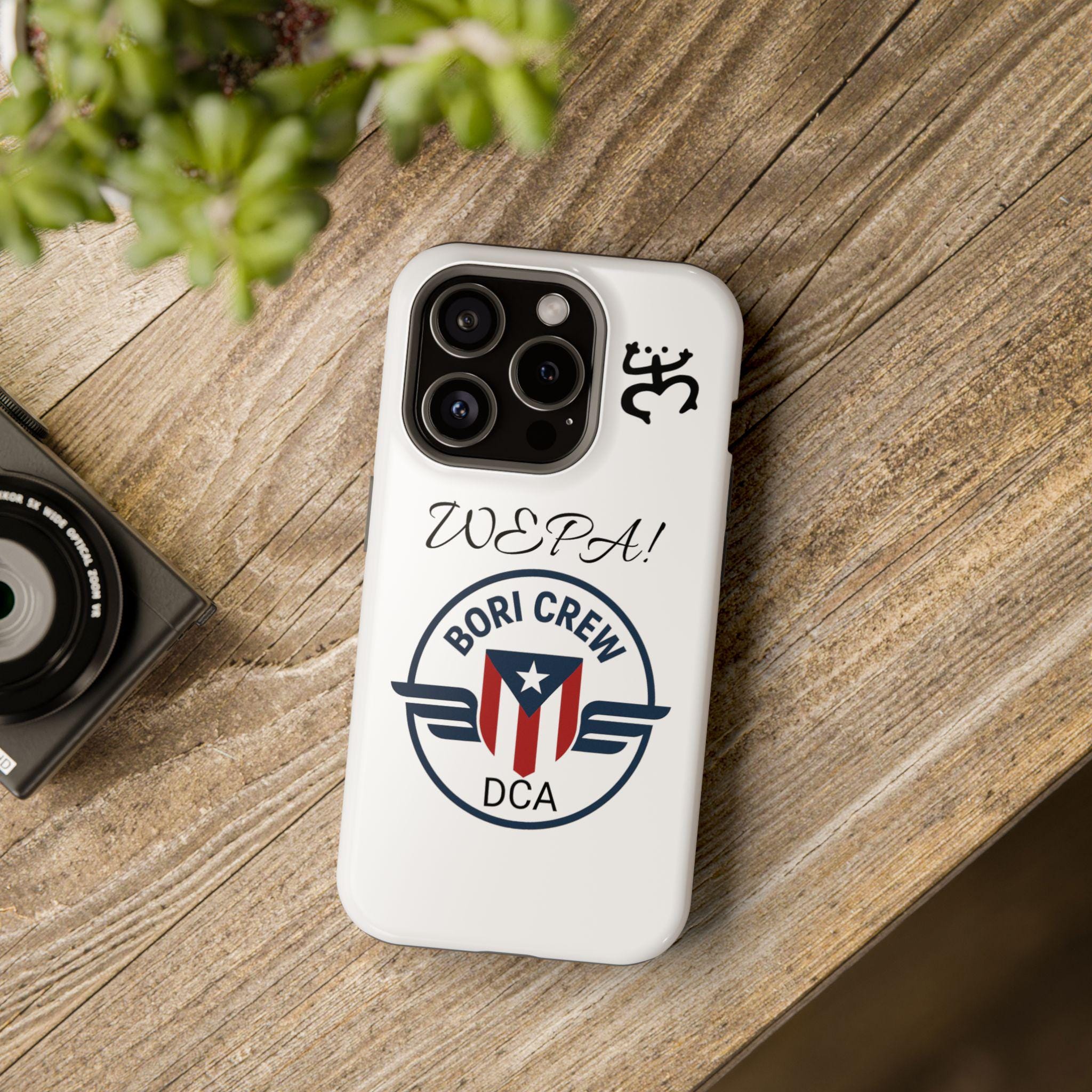 Bori Crew Magnetic Tough Case | Custom iPhone Cover with MagSafe and Dual Layer Protection