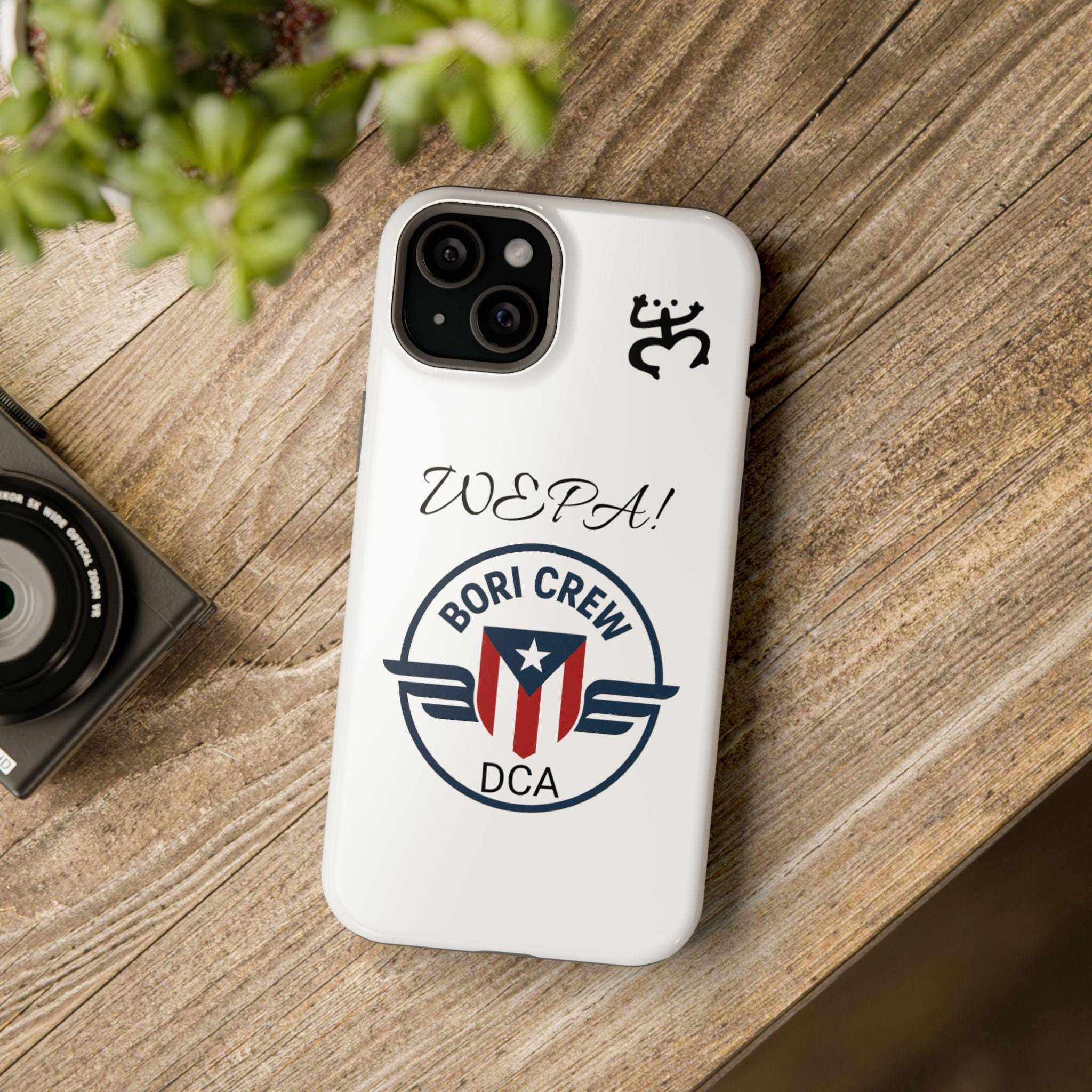 Bori Crew Magnetic Tough Case | Custom iPhone Cover with MagSafe and Dual Layer Protection