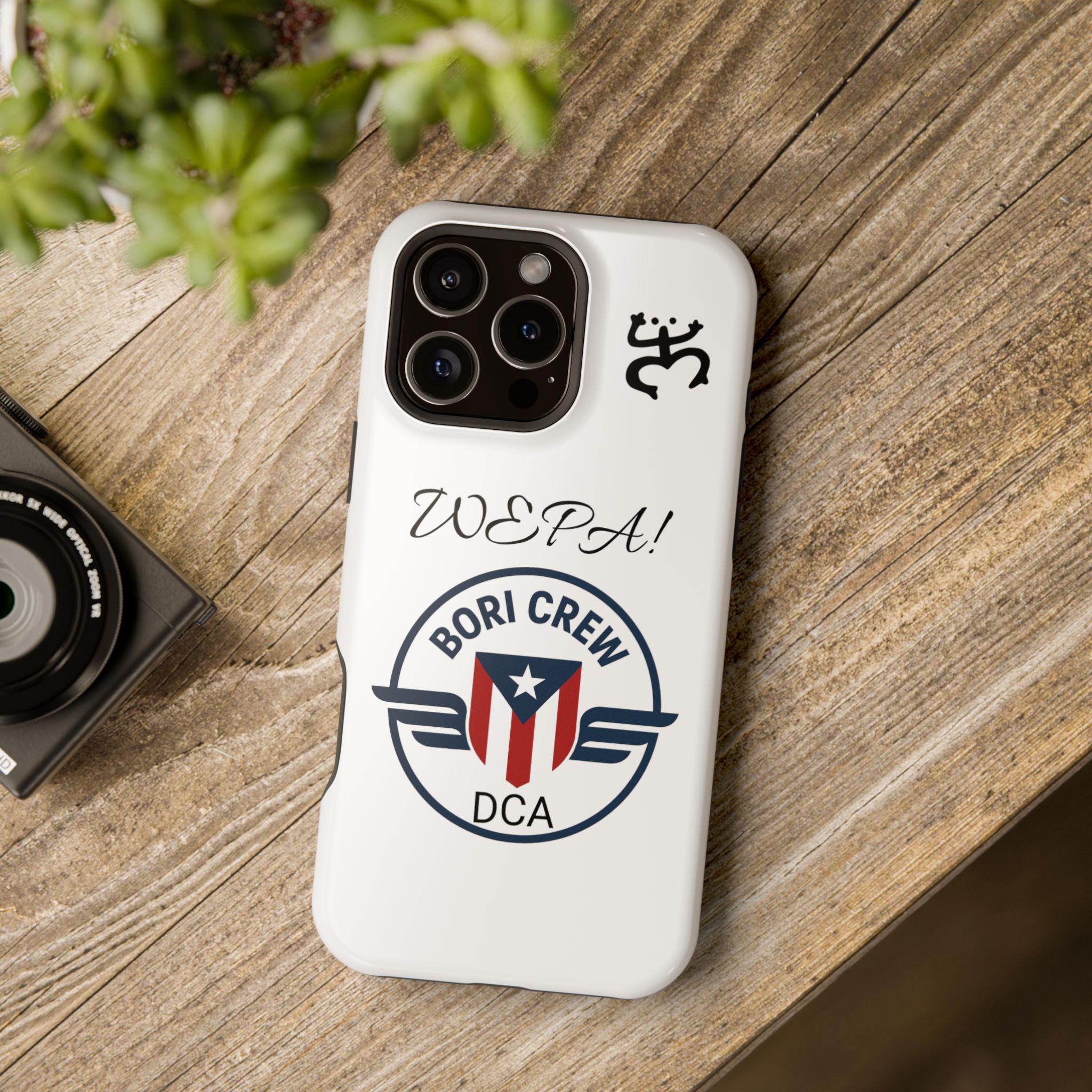 Bori Crew Magnetic Tough Case | Custom iPhone Cover with MagSafe and Dual Layer Protection
