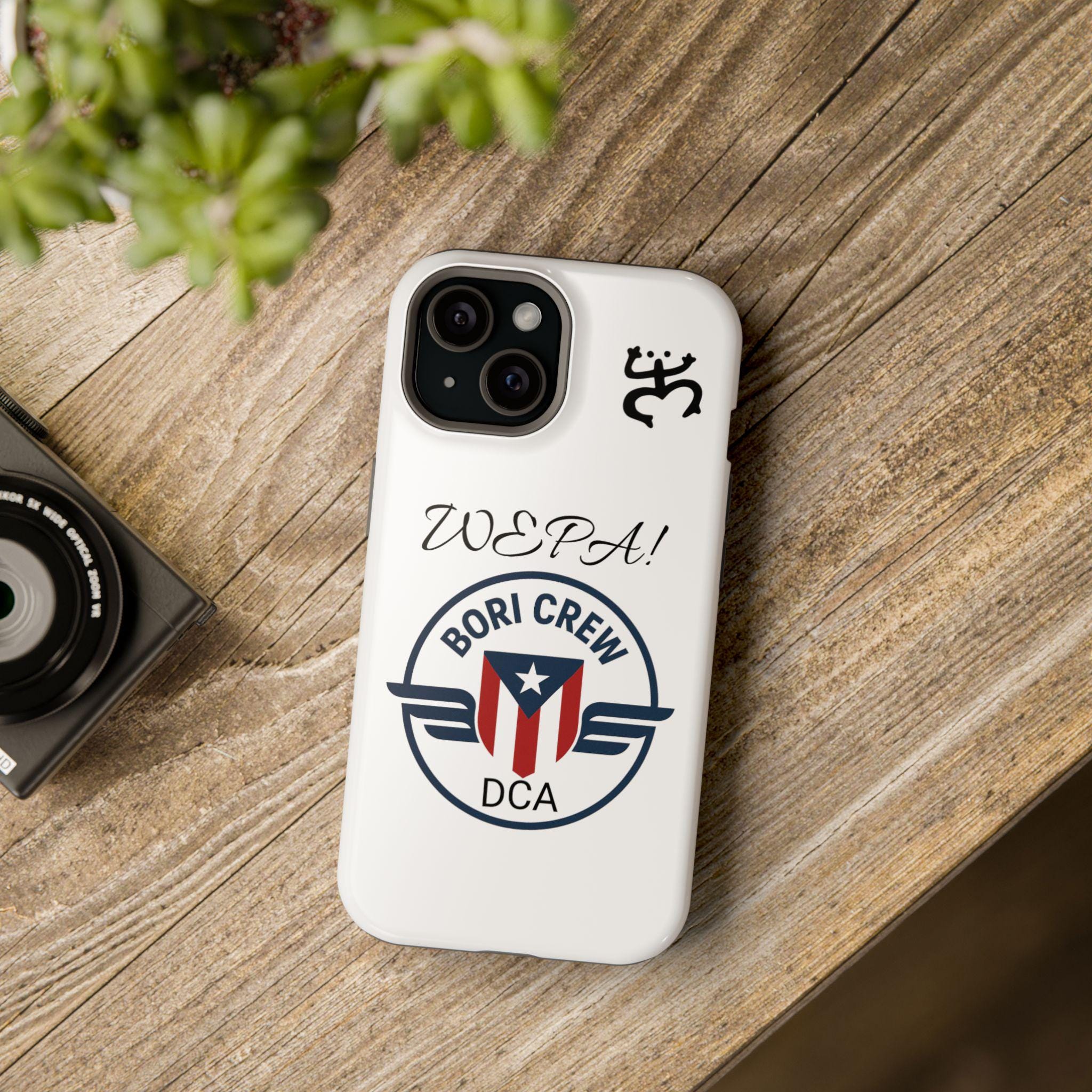 Bori Crew Magnetic Tough Case | Custom iPhone Cover with MagSafe and Dual Layer Protection