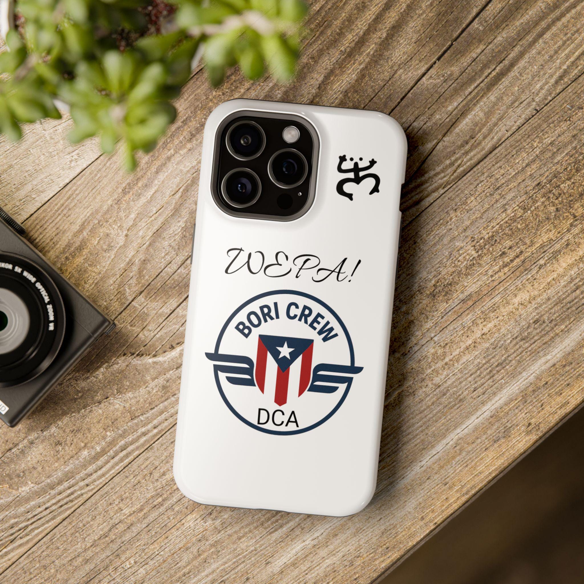 Bori Crew Magnetic Tough Case | Custom iPhone Cover with MagSafe and Dual Layer Protection