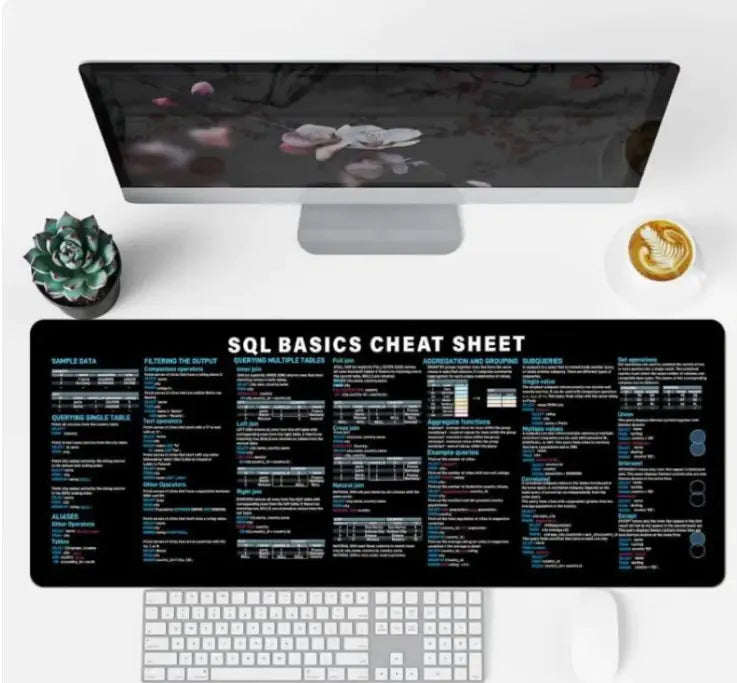 Shortcut Keys Mouse Pad