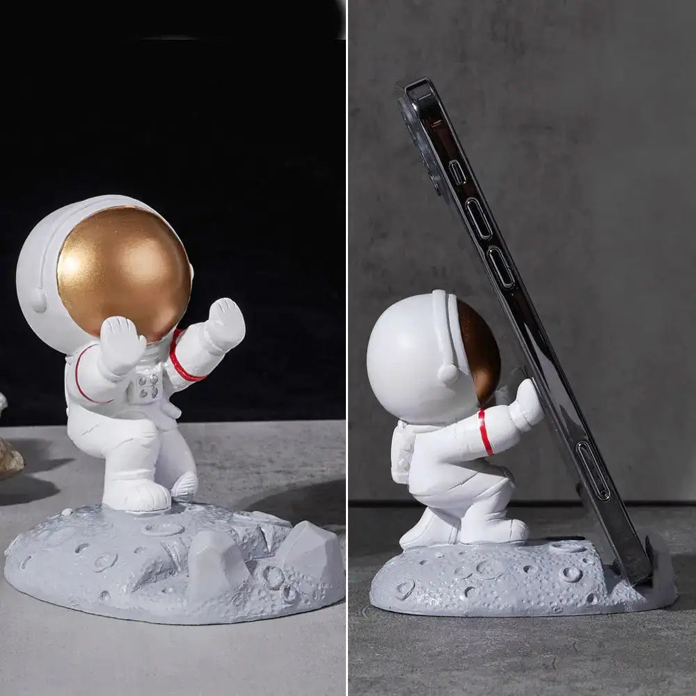 Astronaut Shape Phone Holder Wonders Emporium Shop