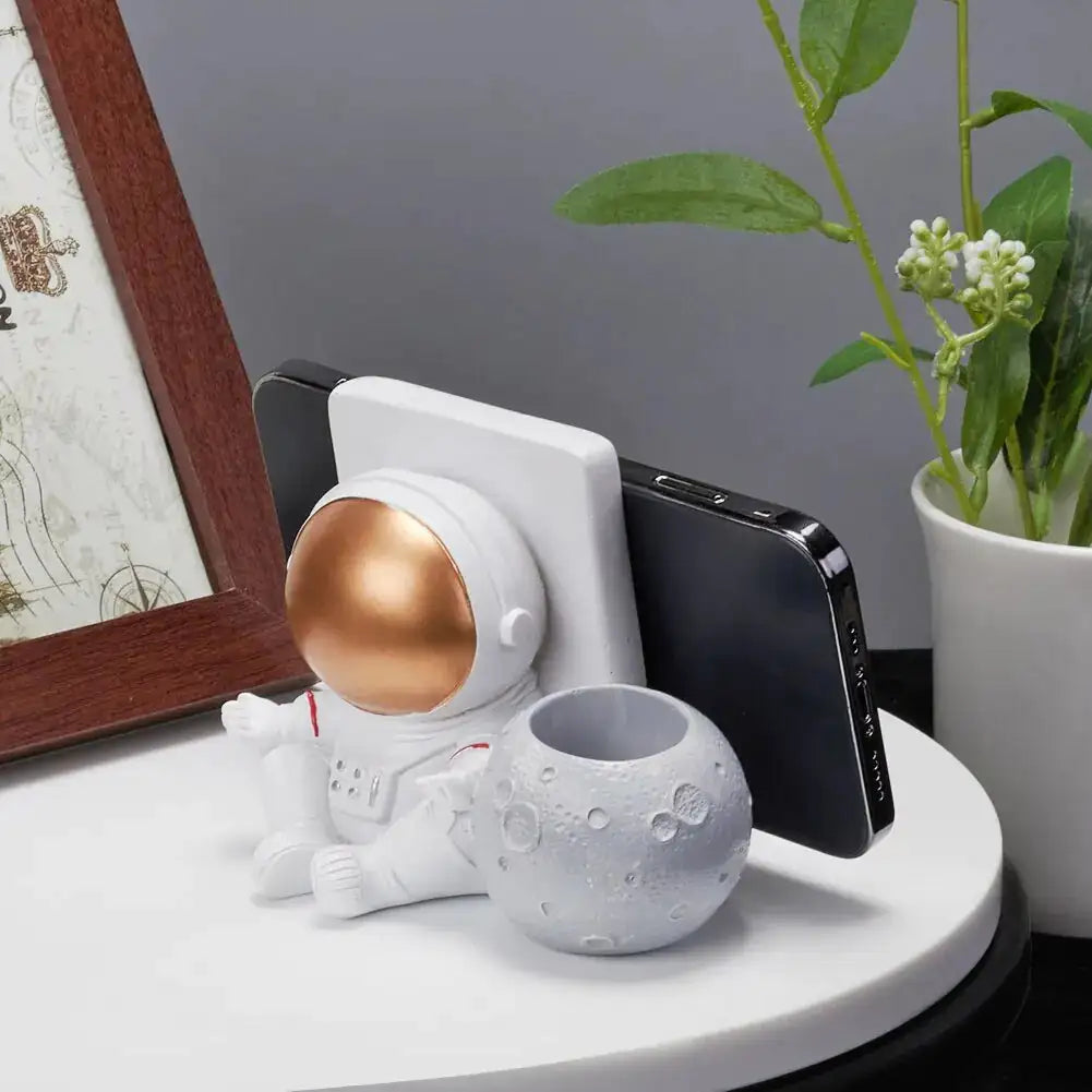 Astronaut Shape Phone Holder Wonders Emporium Shop