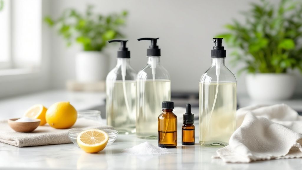 Natural Cleaning Solutions Recipes for a Sparkling Home