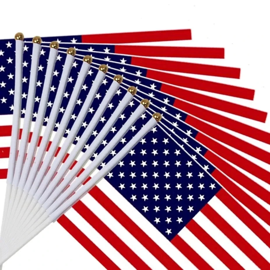 Patriotic USA Stick Flag