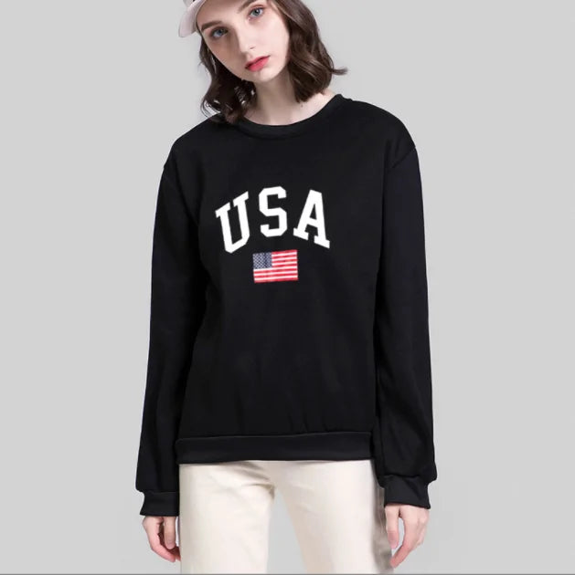 USA / American Flag Sweatshirt