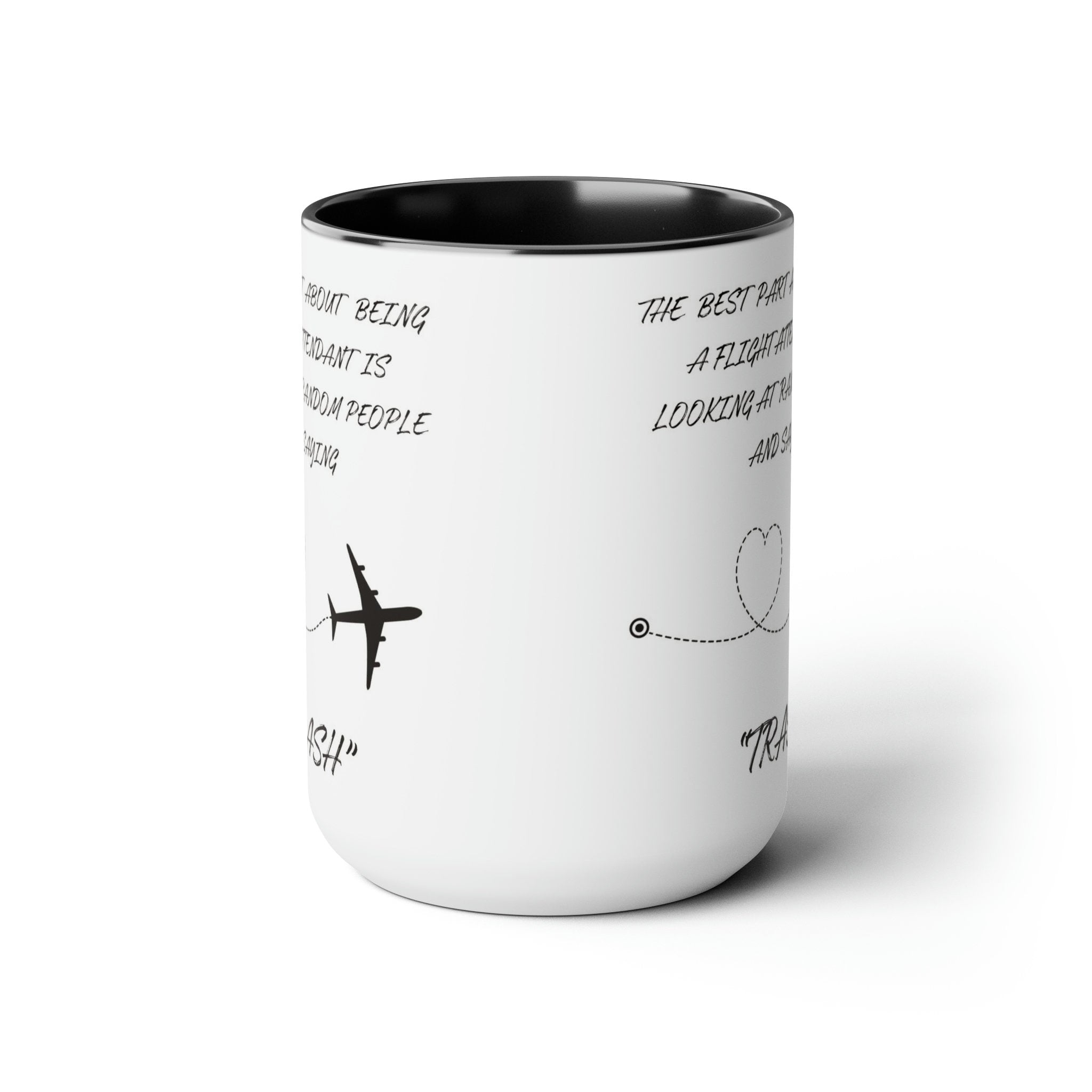 Flight Attendant Coffee Mug: Airplane Travel Gift