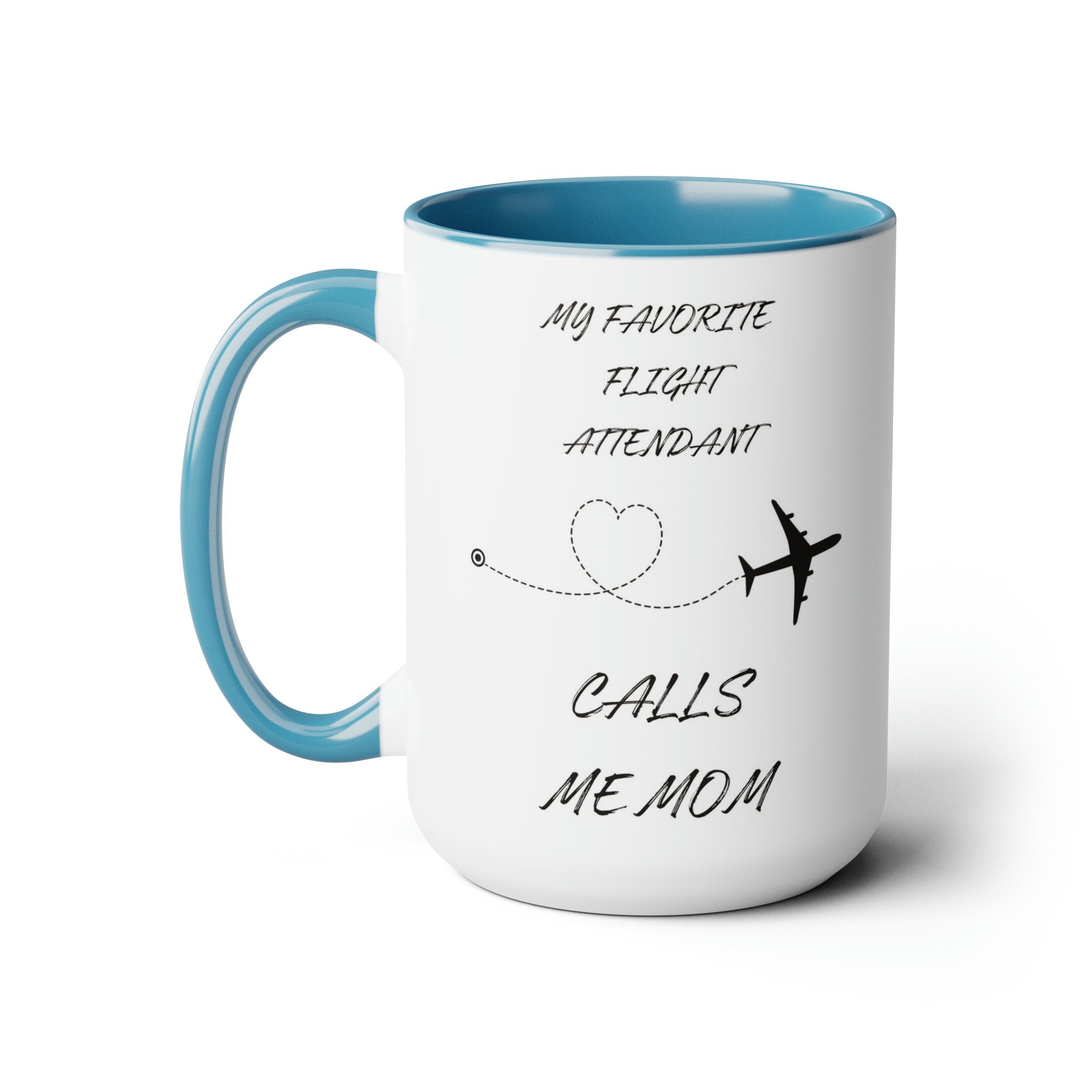 Personalized Flight Attendant Mug: Custom Aircrew Coffee Cup